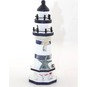 Resim Ahşap Marin Deniz Feneri ALK2441 - Lisinya 