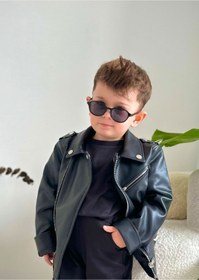 Resim By Donetto Yeni-unisex ( 1-5 Yaş ) Polarize Siyah Çocuk Güneş Gözlüğü 