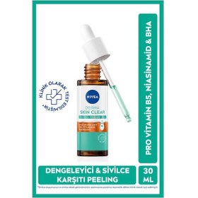 Resim NIVEA Derma Skin Clear Dengeleyici ve Sivilce Karşıtı Serum 30 ML 
