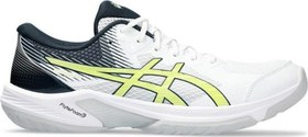 Resim Asics Beyond-FF Erkek Beyaz-Sarı Voleybol Ayakkabı 