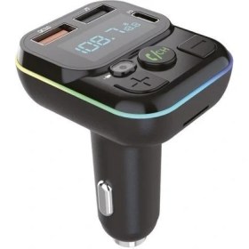 Resim Elixem Araç Çakmaklık FM Bluetooth Transmitter Modülatörü 20W Qualcomm 3.0 Hızlı Şarj 