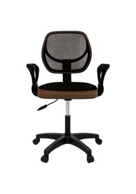 Resim Zentra Gökkuşağı File Çalışma Koltuğu Krem 