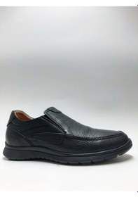 Resim Dr. Flexer Dr Flexer Hakiki Deri Ortopedik Anatomik Kauçuk Taban Bağcıksız Kışlık Erkek Ayakkabı C-785793202547flxr Siyah 