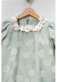 Resim Xo Kids Kız Çocuk Elbise 2-6 Yaş 7022 mint 