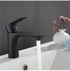 Resim İsaoğlu Yapı Siyah Lavabo Bataryası Siyah Lavabo Musluğu Mat Siyah Armatür Siyah 