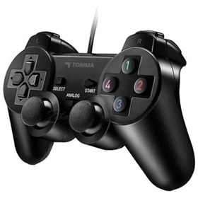 Resim P2 Pc Oyun Kolu Gamepad Joystick Analog Usb 