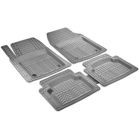 Resim Promats Audi S5 Uyumlu 4d Extra Derin Havuzlu Profesyonel Kauçuk 5 Parça Paspas Gri 