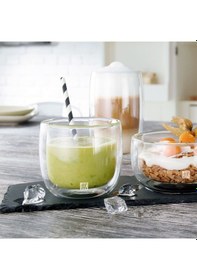 Resim Zwilling 395000770 Çift Camlı 2 Li Çay Bardağı Seti Şeffaf 