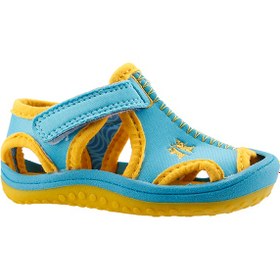 Resim Ayakland Kids Turkuaz Aqua Erkek Çocuk Sandalet Panduf Ayakkabı 29 
