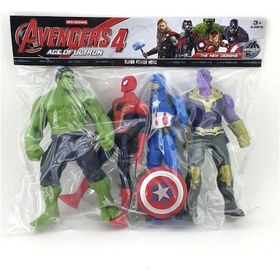 Resim Avengers Yenilmezler Thanos Hulk Örümcek Adam Kaptan Amerika 