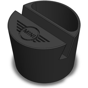 Resim Opencart Mini Cooper İçin Araç Telefonu Tutucu Sadece Plastik Aparattır 