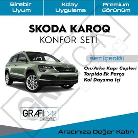 Resim Skoda Karoq Konfor Seti -Araç Içi Ses Giderici Kumaş Kaplama 
