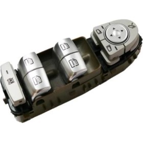 Resim Parçazamanı Mercedes W222 S400 2014 - 2017 Sol Cam Düğme Katlanabilir Ayna 
