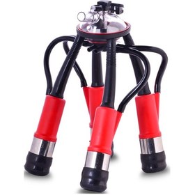 Resim Süt Sağma Makinesi 240 Cc Sağım Demeti Kırmızı Plastik Kılıflı 