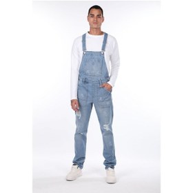 Resim Erkek Jean Tulum Pantolon Mavi 