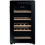 Resim La Sommeliere Siyah 2 Zon 32 Şişe Kapasiteli Prestige Solo Şarap Dolabı (SLS322ZBLACK) 