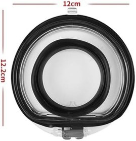 Resim Marketto Dyson V10 V11 V15 SV12 SV14 SV15 SV22 Uyumlu Süpürge Toz Hazne Kapağı, Şeffaf 