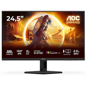 Resim AOC 25G4SRE 24.5" 310Hz (OC) 0.3MS HDMI DP G-Sync AdaptiveSync HDR400 FHD Fast IPS Gaming Monitör 