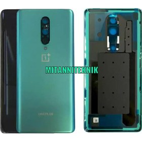 Resim Oneplus 8 Arka Kapak Pil Batarya Kapak Kamera Camlı 