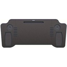 Resim Elmpaly Tesla Model 3/y Üçlü Katlanır Araç Masası Abs Taşınabilir Seyahat Tepsi Dosya 