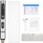 Resim Ximistore9 "3 Hızlı Şarjlı Mini Döner Alet Seti - Cam, Ahşap Ve Metal İşleme İçin 34 Uçlu Kablosuz Gravür Makinesi" 