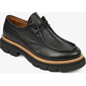 Resim Greyder Kadın Siyah Hakiki Deri Oxford Ayakkabı 4K2UA72131 