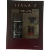 Resim Tiaras TİARA'S 50 ML HİM PARFÜM VE 150 ML FAİTH DEODORANT 