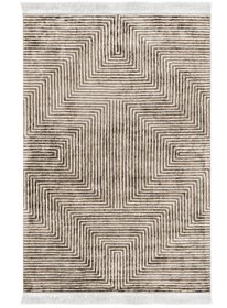 Resim Alanur Home Eko Trend Djt Yıkanabilir Kaymaz Taban 3 Lü Yatak Odası Takımı Mu134 Modern Kahve 