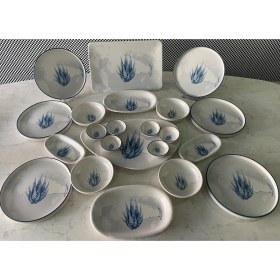 Resim Keramika 22 Parça Blue Magic Kahvaltı Takımı 
