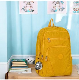 Resim Çok Gözlü Su Geçirmez Suluklu Ortopedik Sırt Çantası Model 68 