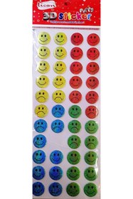 Resim Ticon 3d Sticker Etiket 
