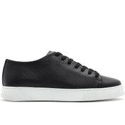 Resim Derimod Erkek Siyah Bağcıklı Deri Sneaker 25SFD6126FT 