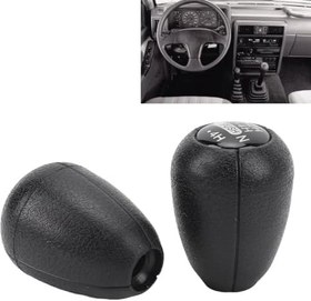 Resim Cosiki Araba Vites Çubuk Vites Kafası, 5 Hız Vites Topuzu Manuel Vites Topuzu Devriye Y60 GQ Için Lüks Işık Kılavuzu 