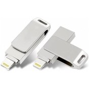 Resim BEBTECH 256 Gb Iphone Ve Bilgisayar Uyumlu Otg Flash Bellek Usb I Drive Ios 