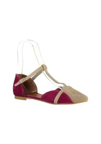 Resim Fox Shoes Ten/Fuşya Kadın Babet B726881802 