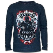 Resim Polis Özel Harekat Kadın Uzun Kollu Sweatshirt - Lacivert 