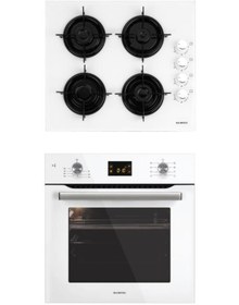 Resim KUMTEL 2'Lİ ANKASTRE SET(A6-SF2 DDT BEYAZ-KO-40TAHDF BEYAZ) 