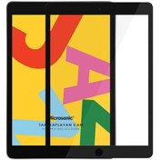Resim Microsonic iPad Uyumlu 10.2 Uyumlu'' 8. Nesil Tam Kaplayan Cam Ekran Siya 