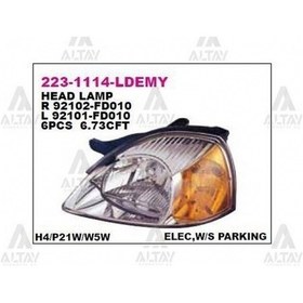 Resim Far Rio 2003-2006 Motorlu Sarı Sağ 1 Adet Oem No: 92102-fd020 