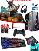 Resim DMC N119x (PUBG,GTA 5) I5-4570 (4.NESİL) 16gb,500gb Hdd,256gb Ssd,rx550,24''oyuncu Masaüstü Bilgisayarı 