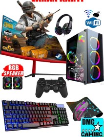 Resim DMC N119x (PUBG,GTA 5) I5-4570 (4.NESİL) 16gb,500gb Hdd,256gb Ssd,rx550,24''oyuncu Masaüstü Bilgisayarı 