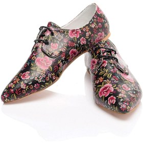 Resim Streetfly Renkli Kadın Oxford Ayakkabı MDOXH01-205 