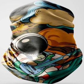Resim Delta Galaxy Motorcu Bandana Maske Outdoor Boyunluk Unisex 