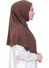 Resim Modish Group Tek Parça Hazır Başörtüsü Türban Şal - Kolay Takılan Uzun Şal Viskon 
