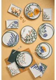 Resim Porland Flower Garden 18 Parça 6 Kişilik İkram Ve Kahvaltı Takımı 04ppo000225 Beyaz 