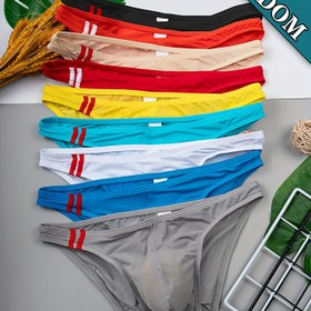 Resim 6 Parça Erkek Hızlı Kuruyan İç Çamaşırı - Yüksek Esneklikli Nefes Alabilen U Şekilli Yarı Saydam Boxer, Yazlık Günlük Kullanım için Yumuşak ve Renk Seçenekleri 