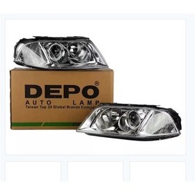 Resim Vw Passat Yıl 2001-2005 Arası Depo Sol Far 3b0941015an 