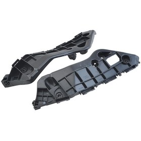 Resim Jeehugo Toyota Rav4 2013-2019 Ön Tampon Braket Sabitçisi Sol/sağ 2 Adet Abs Malzeme 52535-0r040 52536-0r040 Siyah Kolay Kurulum 