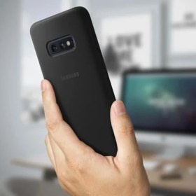 Resim Mabeyn EF-PG970TBEGWW Galaxy S10E Silikon Kılıf, Siyah 