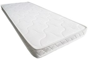 Resim Tek Kişilik 80x160x10 Cm Sünger Yaysız Havlu Kumaş Yatak 